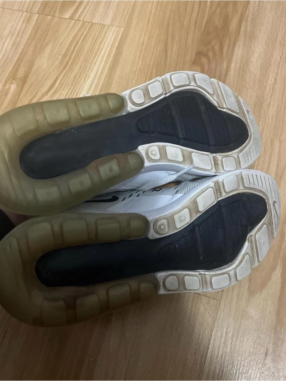 Nike White & Black Athletic Sneakers
